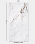 Golden Calacatta Marble Wall Panel