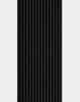 Midnight Black Acoustic Slat Wall Panel