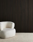 Walnut Acoustic Slat Wall Panel